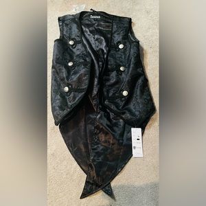 Dark Rock Gothic Vest New With Tags
